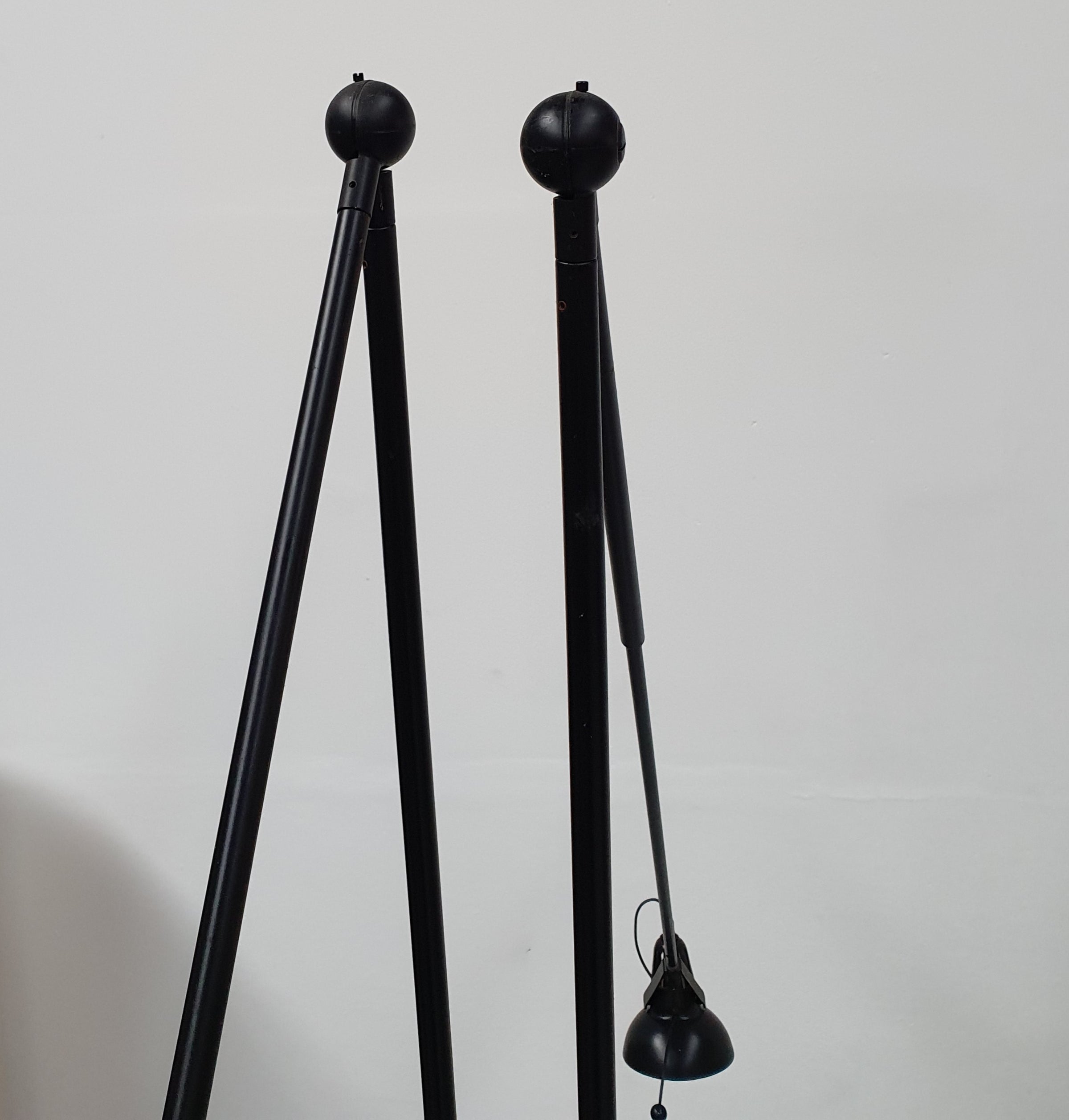 Grote halogeen jaren 80 Luxo vloerlamp