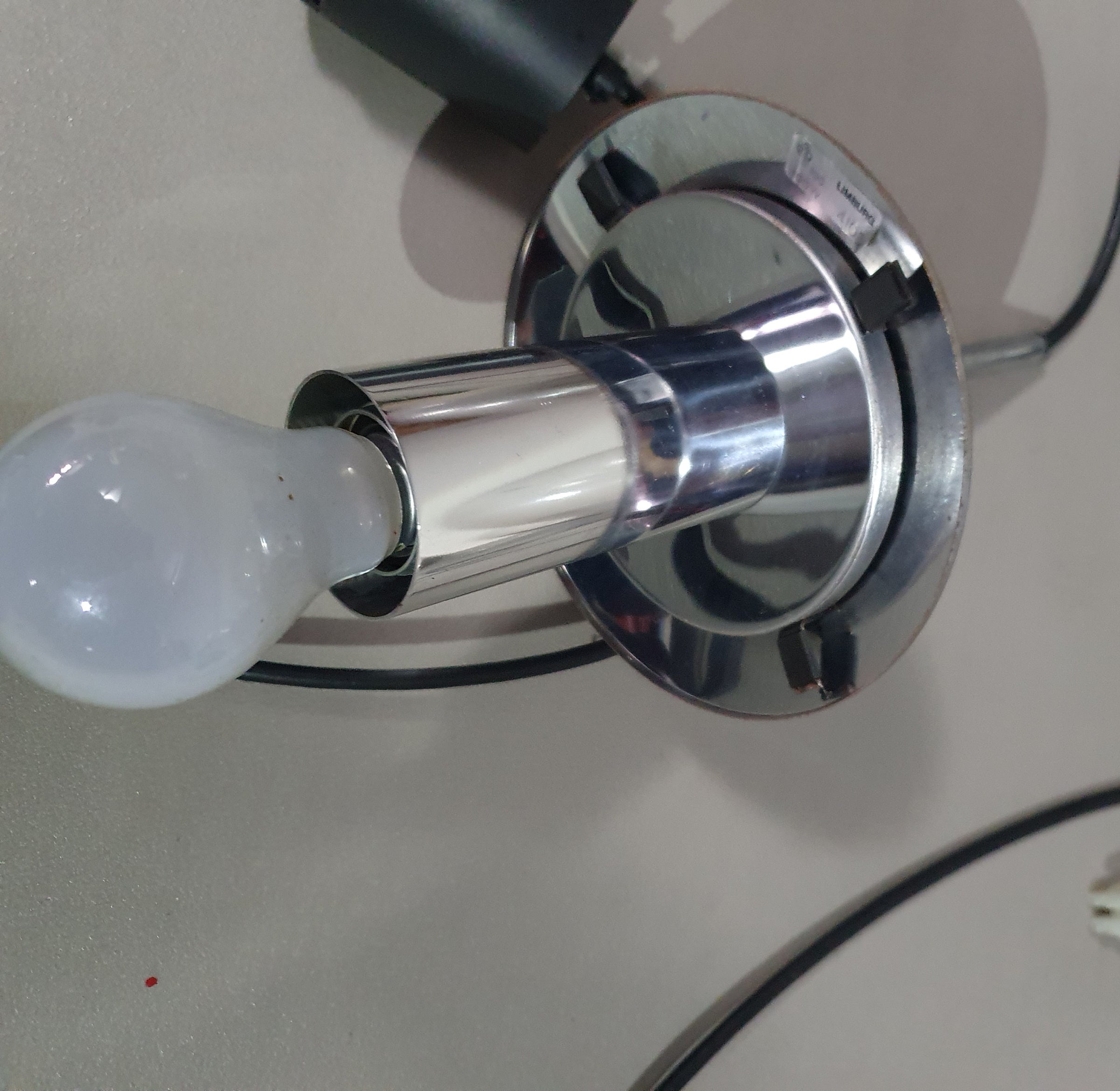 10 Grote bolvormige hangers van Glashütte Limburg model 4103 - jaren 60