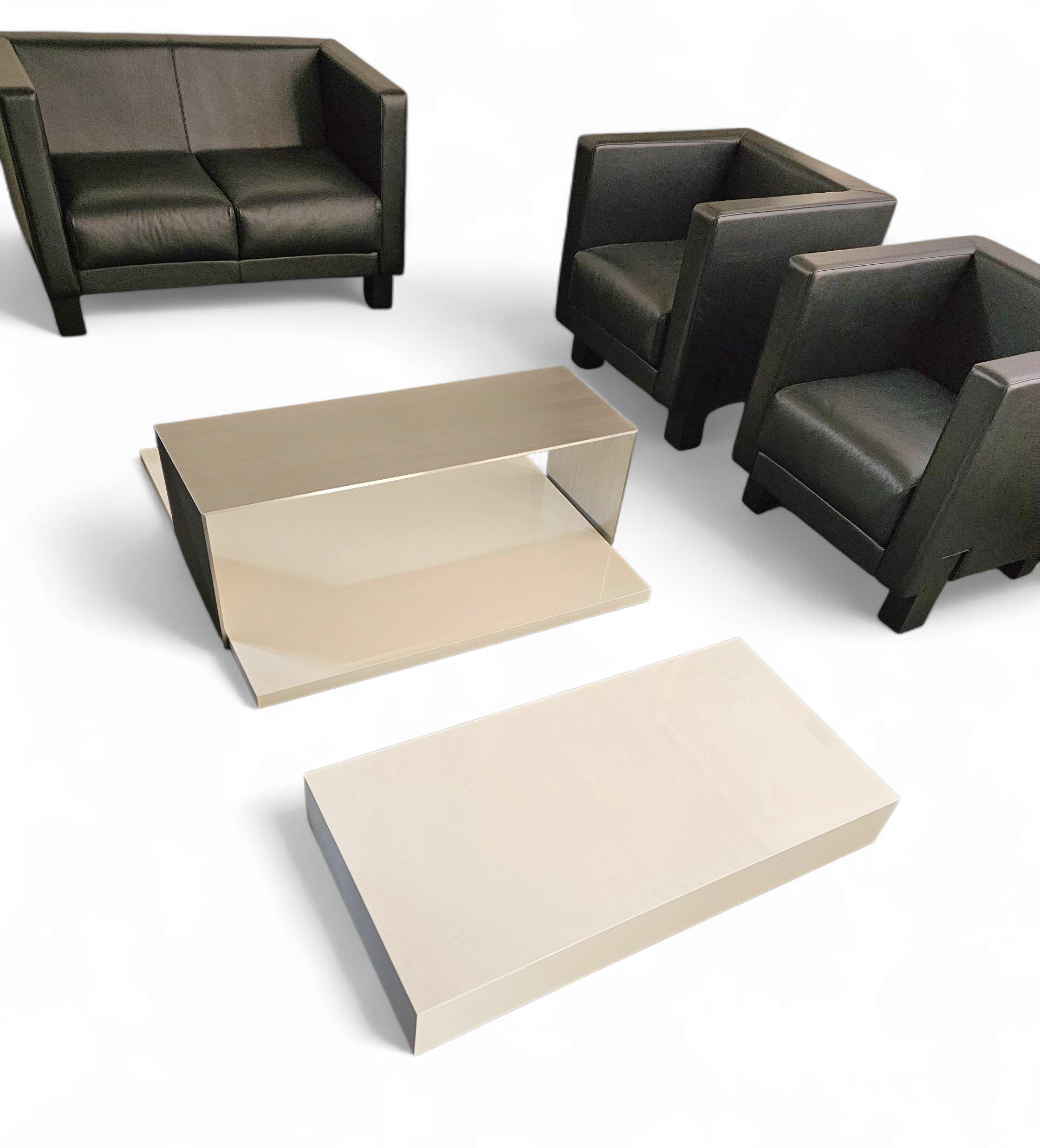 Minimalism / Coffee table / Model 261 Note / Piero Lissoni / Cassina / 2001