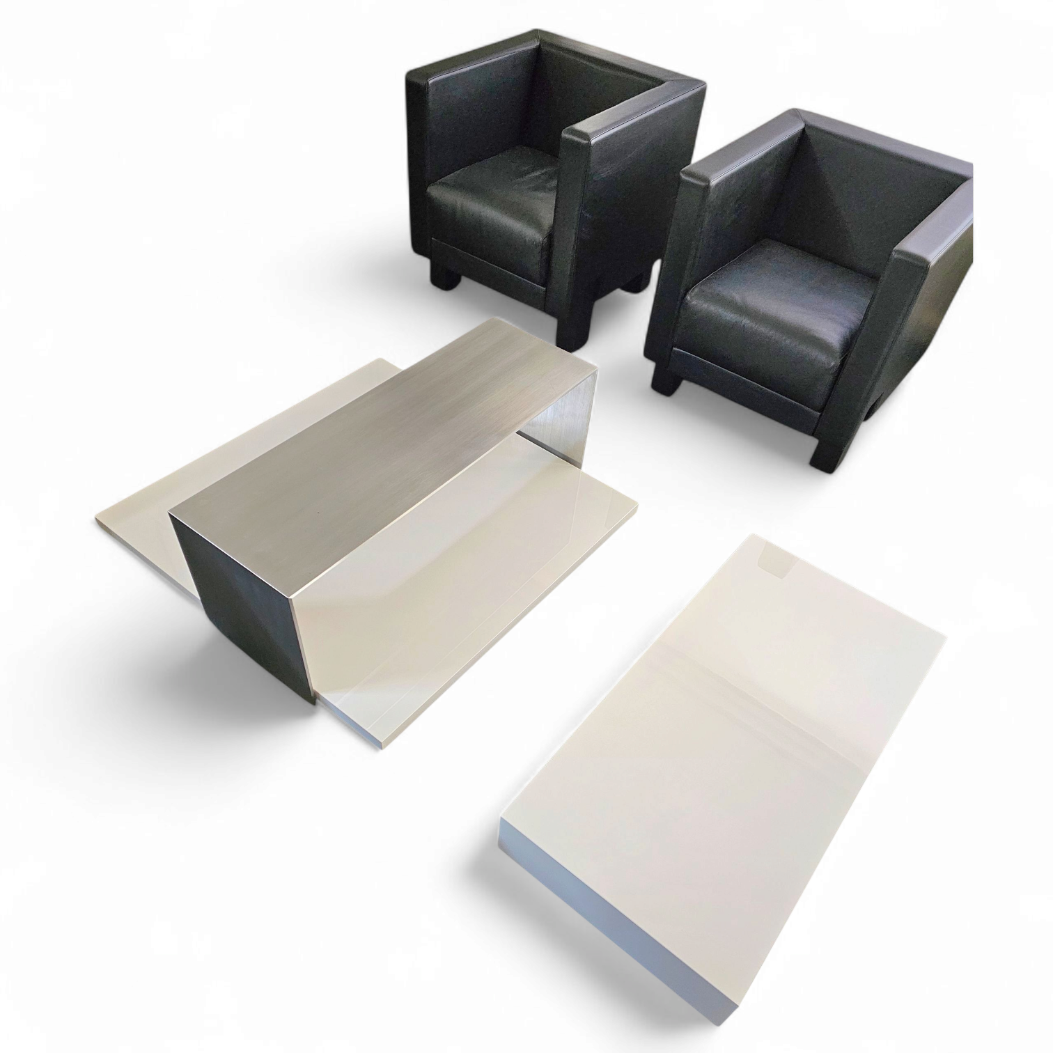 Minimalism / Coffee table / Model 261 Note / Piero Lissoni / Cassina / 2001