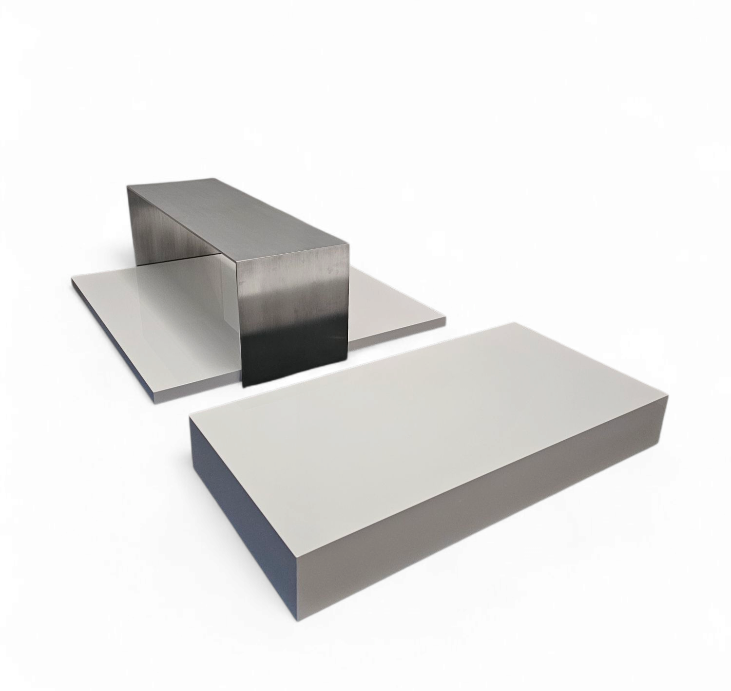 Minimalism / Coffee table / Model 261 Note / Piero Lissoni / Cassina / 2001