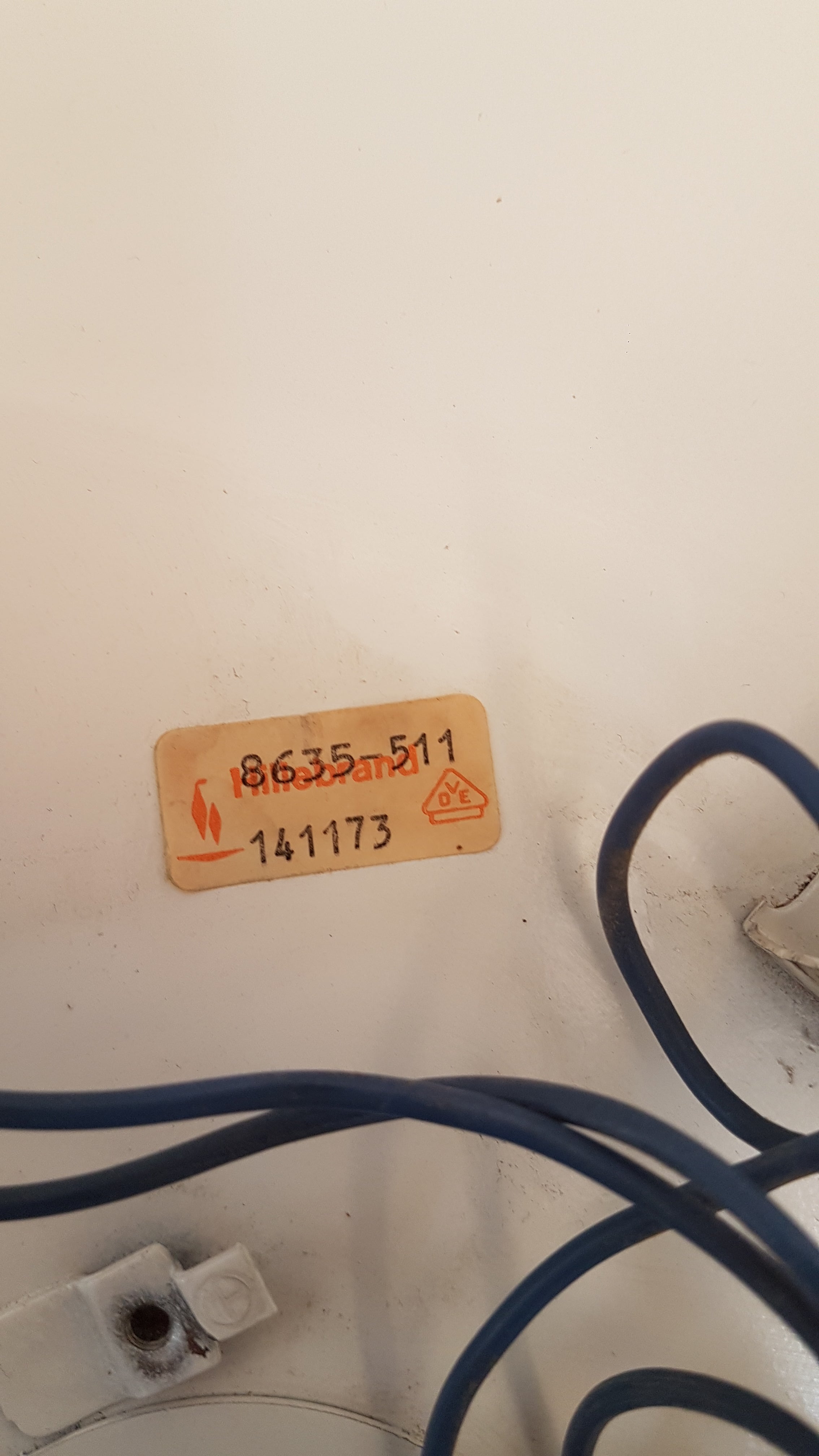 Ronde Hillebrand spiegel - jaren 70