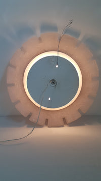 Ronde Hillebrand spiegel - jaren 70