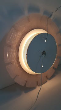 Ronde Hillebrand spiegel - jaren 70