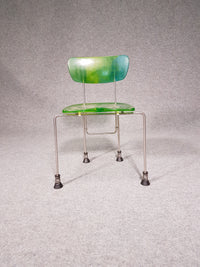 Sculpturale “Broadway” stoel ontworpen door Gaetano Pesce voor Bernini, in 1993