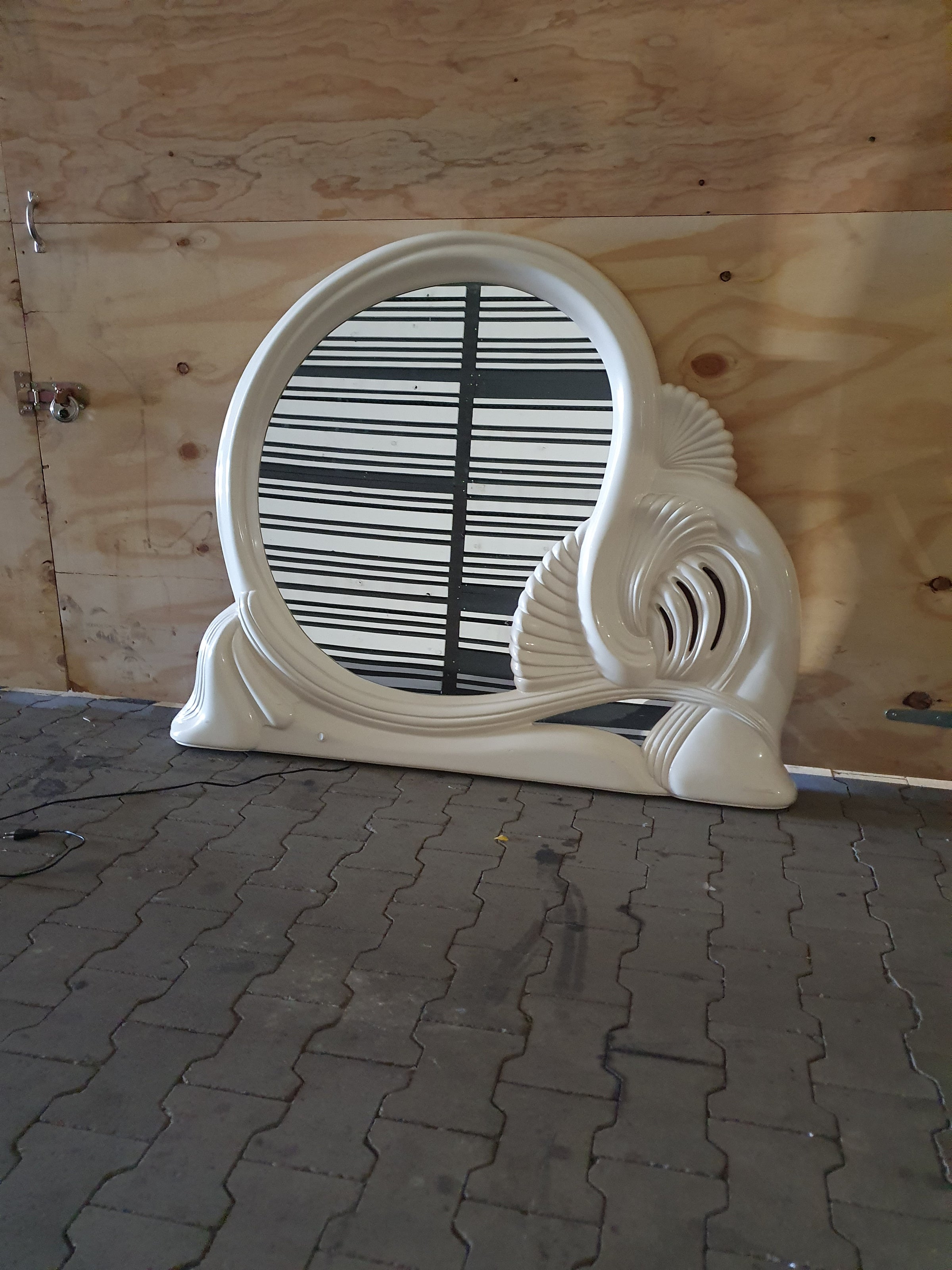 Grote opgezette spiegel - jaren 60