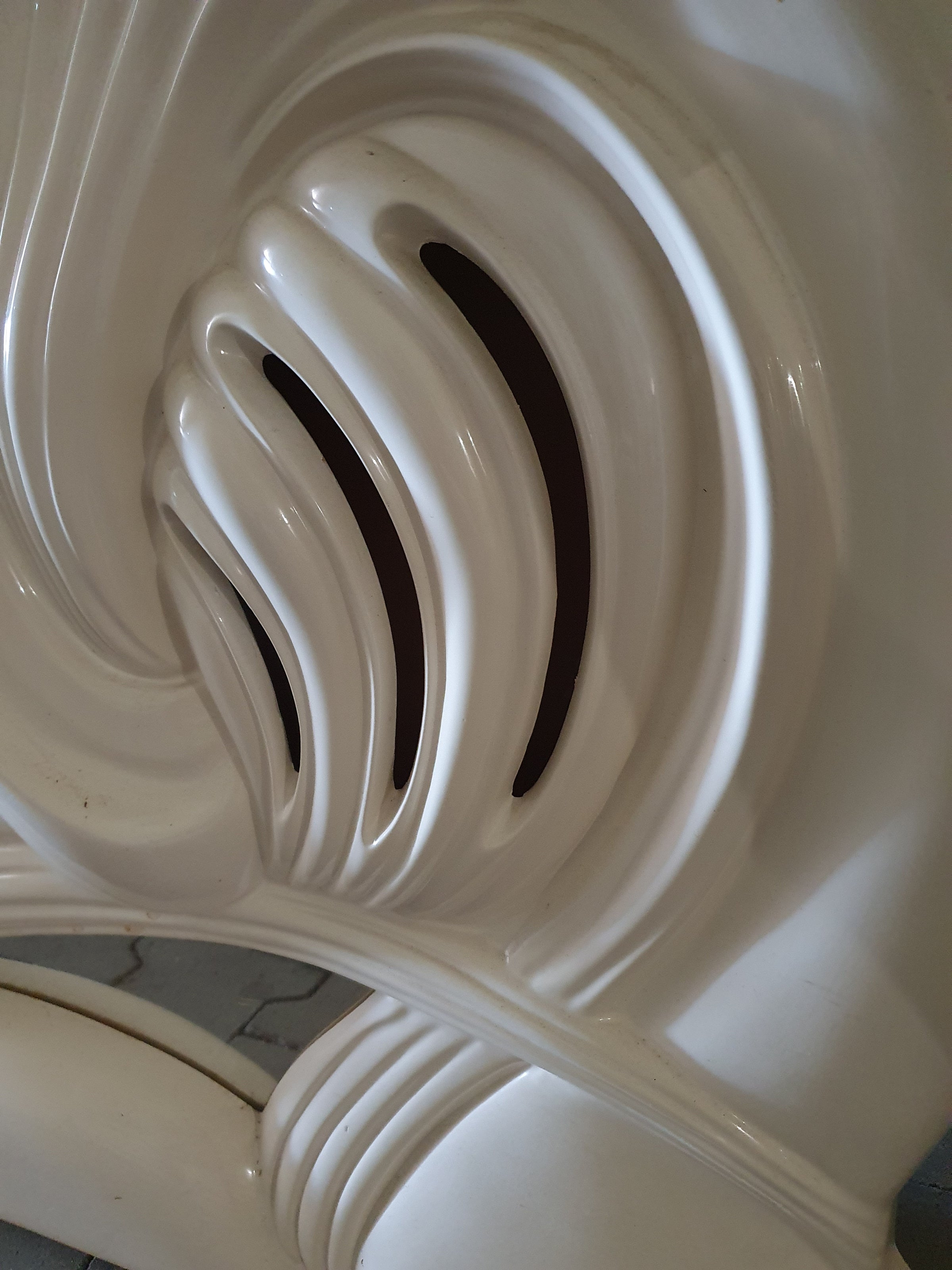 Grote opgezette spiegel - jaren 60