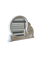 Grote opgezette spiegel - jaren 60