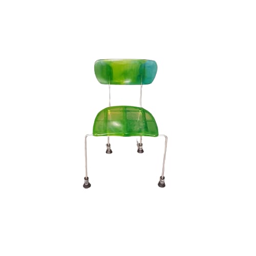 Sculpturale “Broadway” stoel ontworpen door Gaetano Pesce voor Bernini, in 1993