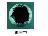 Versierde spiegel van Ugo Nespolo - voor Rimadesio - 1980