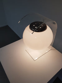 Perspex / acrylic table lamp 1980s