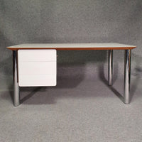 Rare Jan des Bouvrie desk uit het Desq Tafel / Bureau programma 1970's by Pastoe.