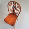 4 x wheelback / Windsor chairs / marked