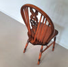 4 x wheelback / Windsor chairs / marked