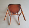 4 x wheelback / Windsor chairs / marked