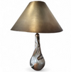 Alexander Kalifano / Modern Impressionist Art Vase Lamps / Circa 1980s