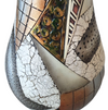 Alexander Kalifano / Modern Impressionist Art Vase Lamps / Circa 1980s