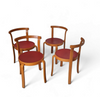 Set of 4 Danish Magnus Olesen Series 8000 Dining Chairs by Thygesen & Sorensen
