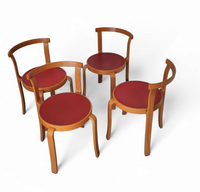 Set of 4 Danish Magnus Olesen Series 8000 Dining Chairs by Thygesen & Sorensen