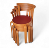 Set of 4 Danish Magnus Olesen Series 8000 Dining Chairs by Thygesen & Sorensen