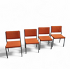 4 x / Abraham Polak / AP Originals stoelen van Hein Salomonson jaren 60