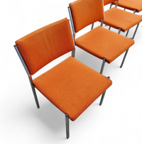 4 x / Abraham Polak / AP Originals stoelen van Hein Salomonson jaren 60