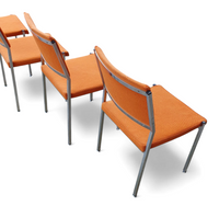 4 x / Abraham Polak / AP Originals stoelen van Hein Salomonson jaren 60