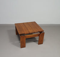 Solid oak coffee table / side table / 70s
Wide 75 
Depth 67 
Height 41 cm
