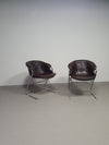 Vintage dining chair model Flynn by Gastone Rinaldi, Italy 1970s for Thema S.p.A