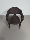 Set postmoderne rotan stoelen jaren 80