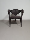 Set postmoderne rotan stoelen jaren 80