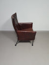 2 x Montis chaplin / 1 x Montis Charlie brown leather. With crocodile pressed print.