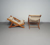 2 x Kon Tiki lounge chairs 1986 Gillis Lundgren for IKEA