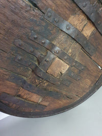 Antiek ossenkarwiel 1800