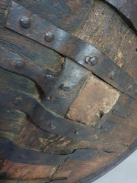 Antiek ossenkarwiel 1800