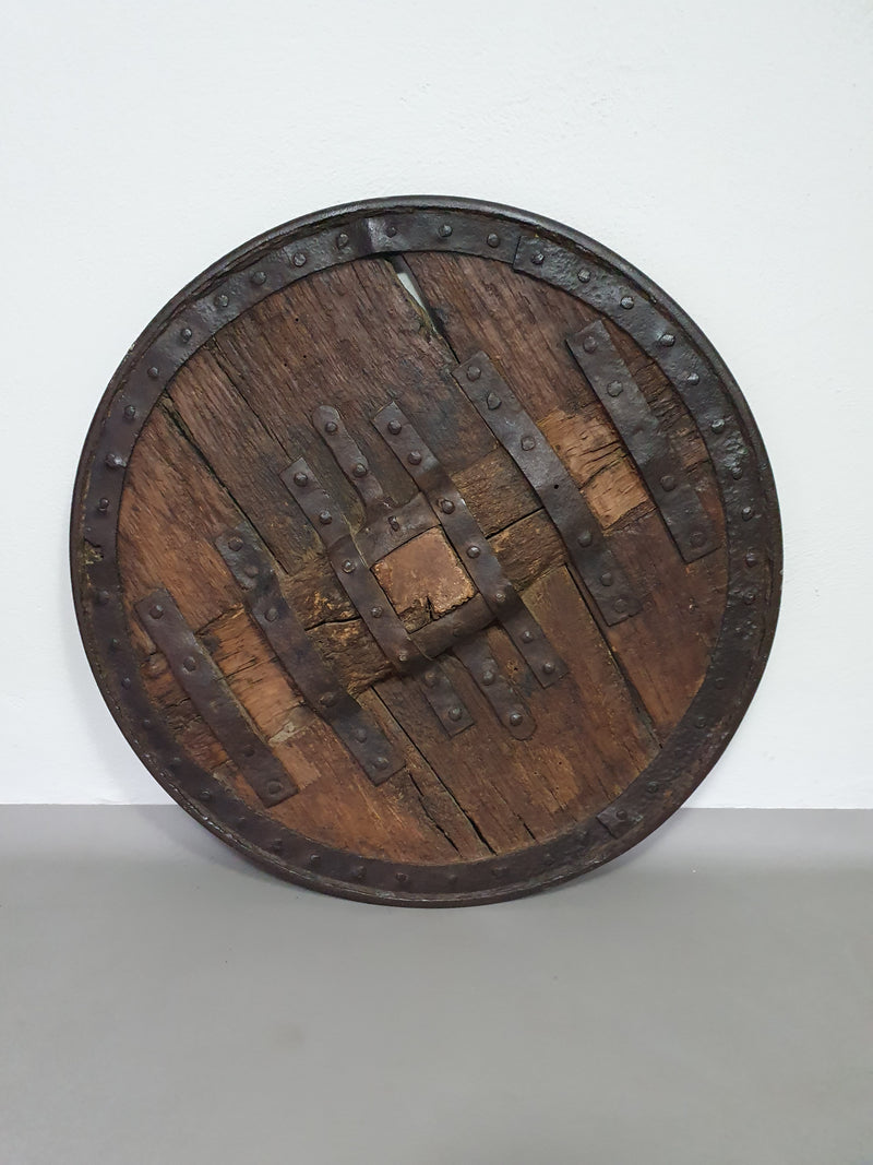 Antiek ossenkarwiel 1800