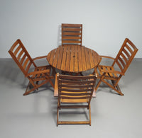 Ico Parisi Garden Seating Set by Reguitti chairs / table