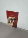 70 x 94 cm Afghaanse honden jaren 70