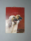 70 x 94 cm Afghaanse honden jaren 70