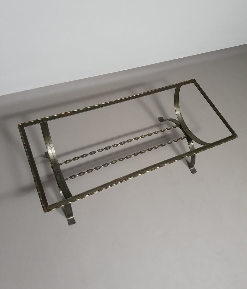Resin / marble coffee table 70's