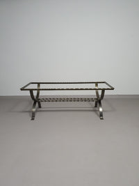 Resin / marble coffee table 70's