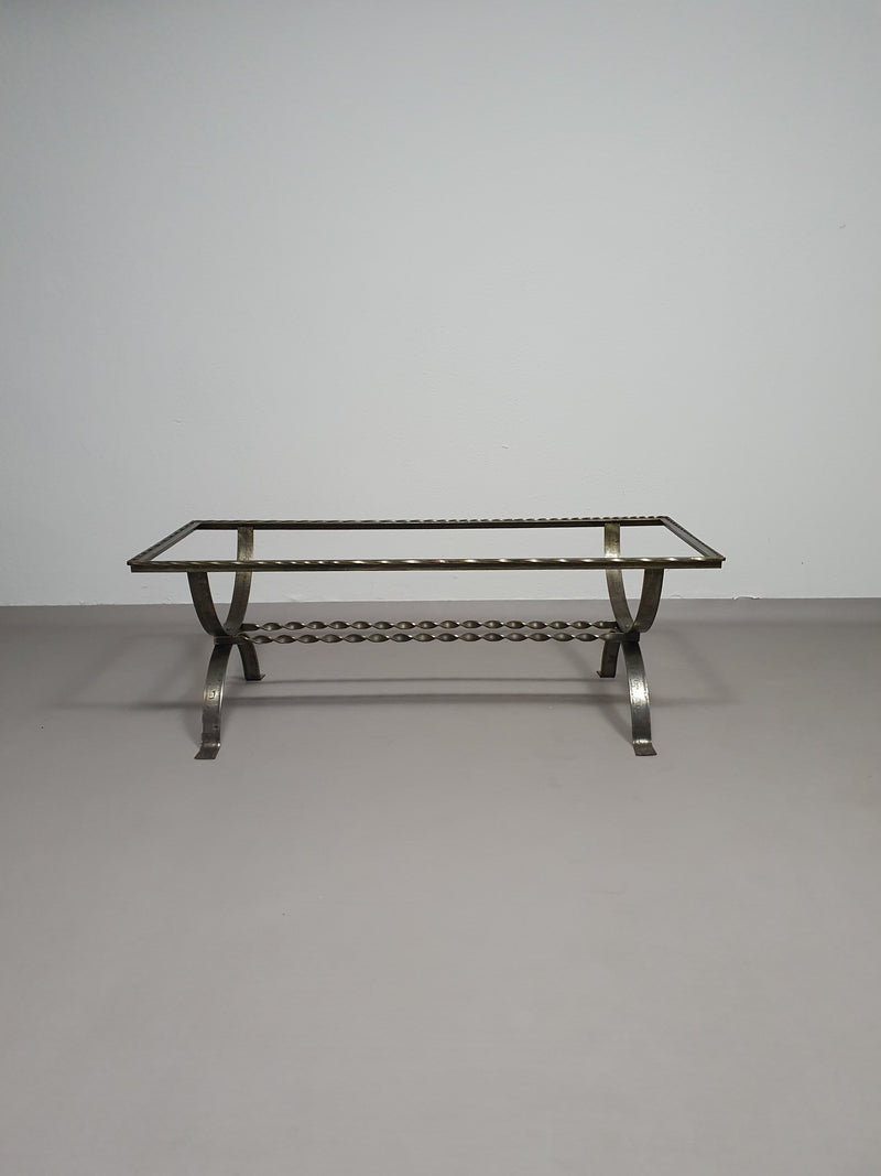 Resin / marble coffee table 70's
