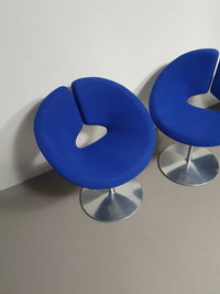 Artifort kleine Apollo stoelen / met draaibare schijfvoet / door Patrick Norguet