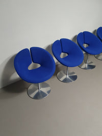 Artifort kleine Apollo stoelen / met draaibare schijfvoet / door Patrick Norguet