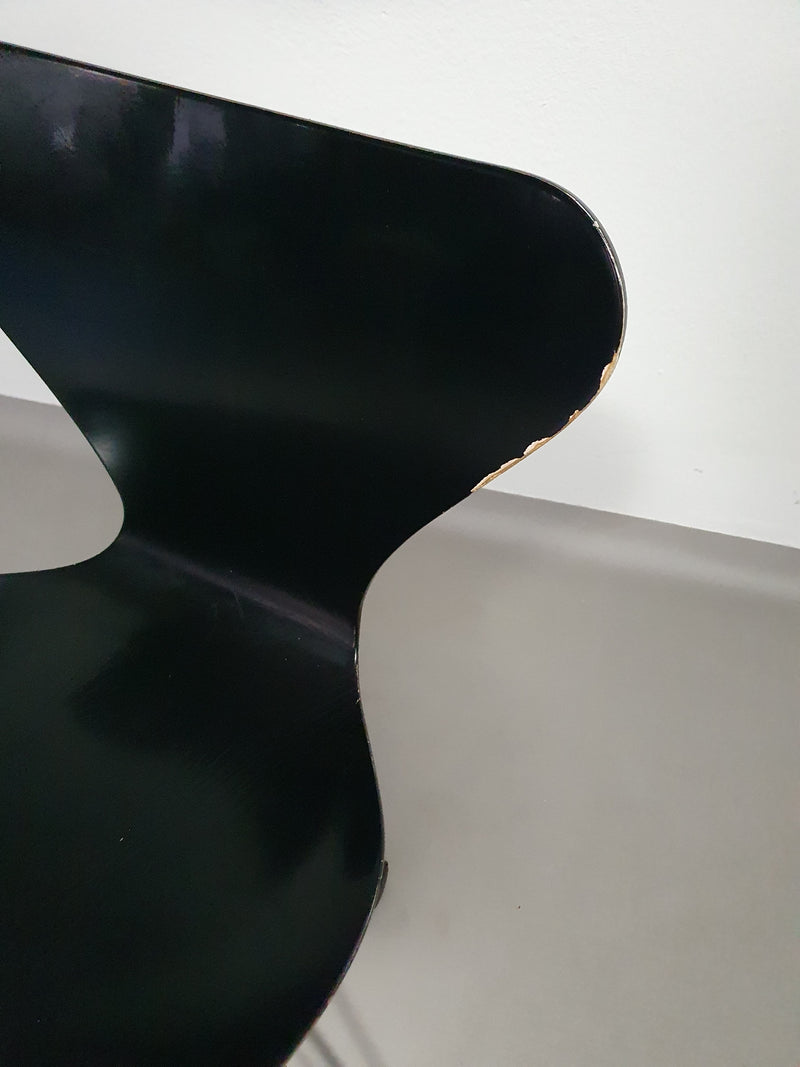Vintage draaistoel model 3117 van Arne Jacobsen voor Fritz Hansen