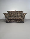 Zware 80's zebra print bank. Zeer goede staat.