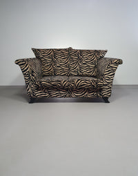 Zware 80's zebra print bank. Zeer goede staat.