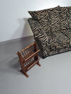 Zware 80's zebra print bank. Zeer goede staat.