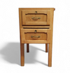 Groot eikenhouten architectenbureau / tafel jaren 40