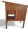 Groot eikenhouten architectenbureau / tafel jaren 40